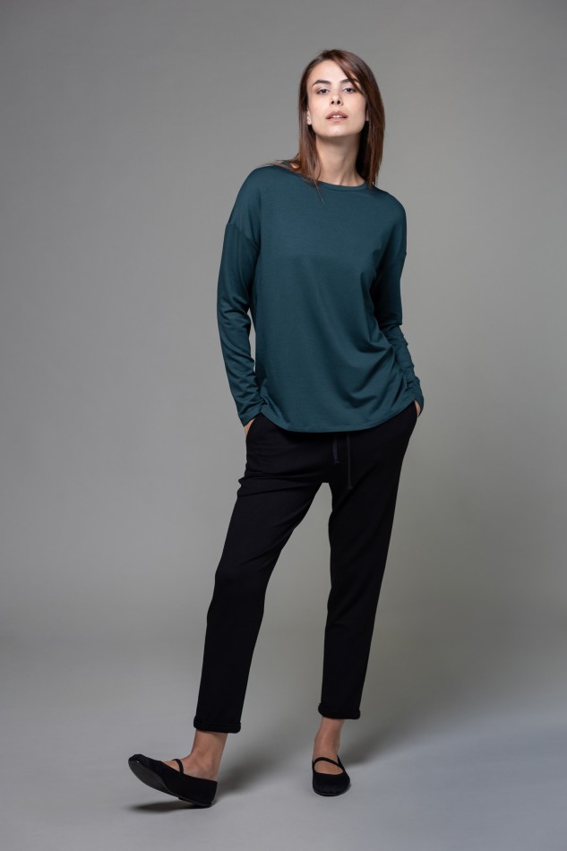 Majestic Filatures | Jogger felpati con coulisse in vita