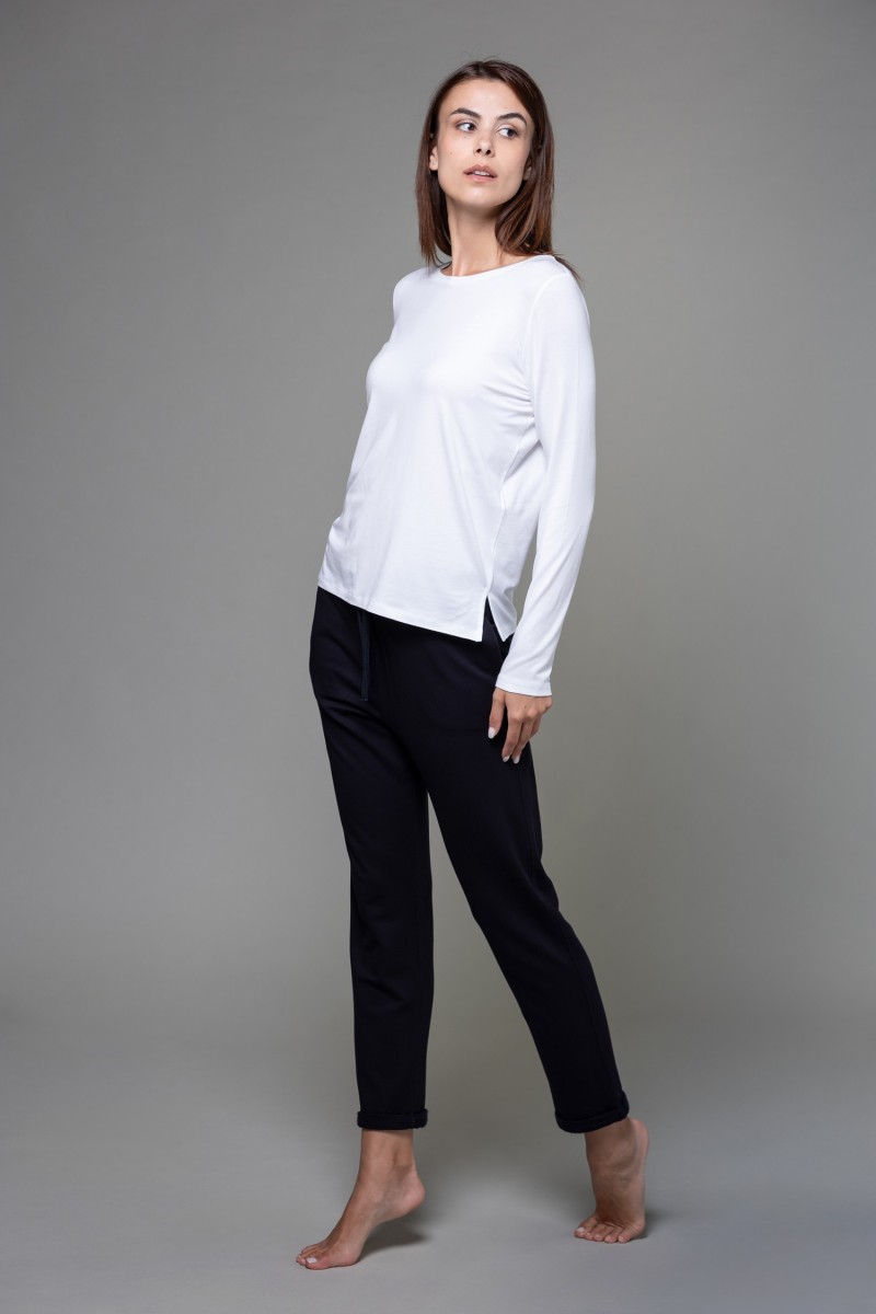 Majestic Filatures | Jogger felpati con coulisse in vita