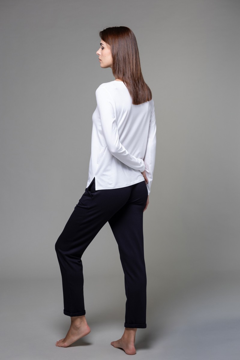 Majestic Filatures | Jogger felpati con coulisse in vita