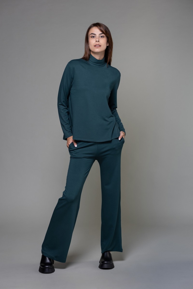 Majestic Filatures | Pantalone felpato con coulisse in vita