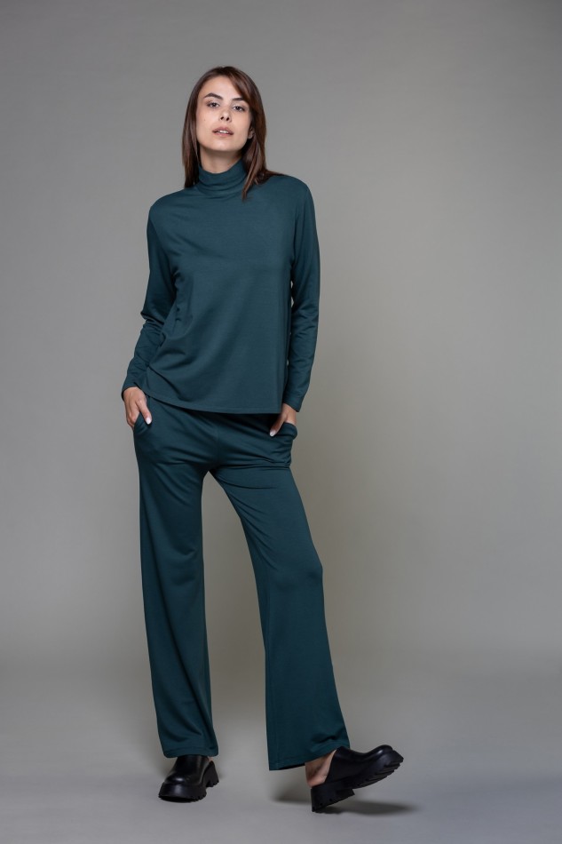 Majestic Filatures | Pantalone felpato con coulisse in vita 2