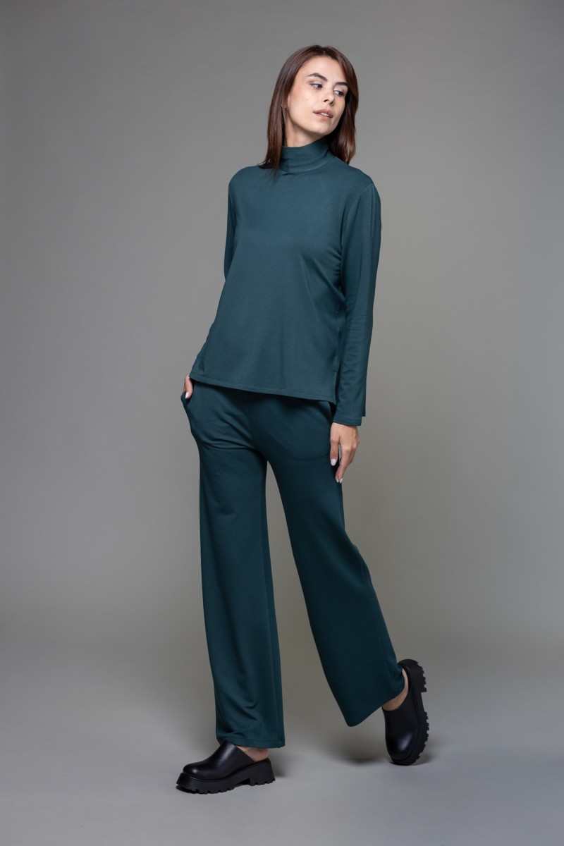 Majestic Filatures | Pantalone felpato con coulisse in vita