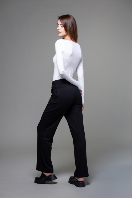 Majestic Filatures |Pantalone con coulisse in vita e tasche