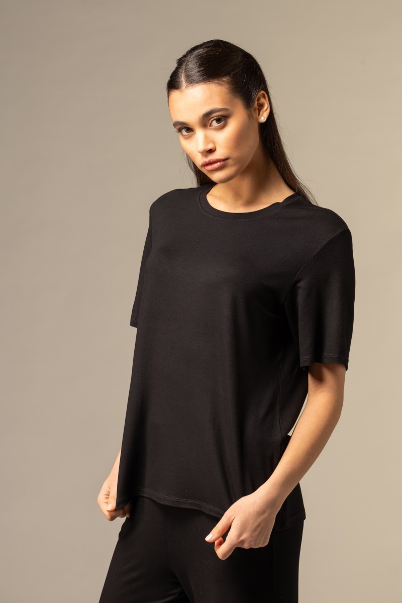 Majestic Filatures | T-shirt over in viscosa