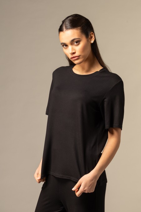 Majestic Filatures | T-shirt over in viscosa