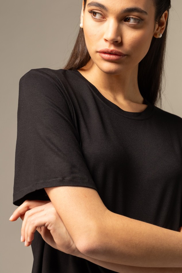 Majestic Filatures | T-shirt over in viscosa