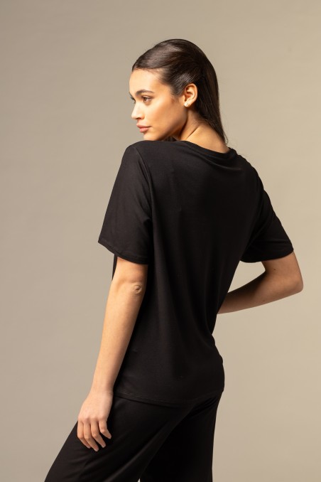 Majestic Filatures | T-shirt over in viscosa