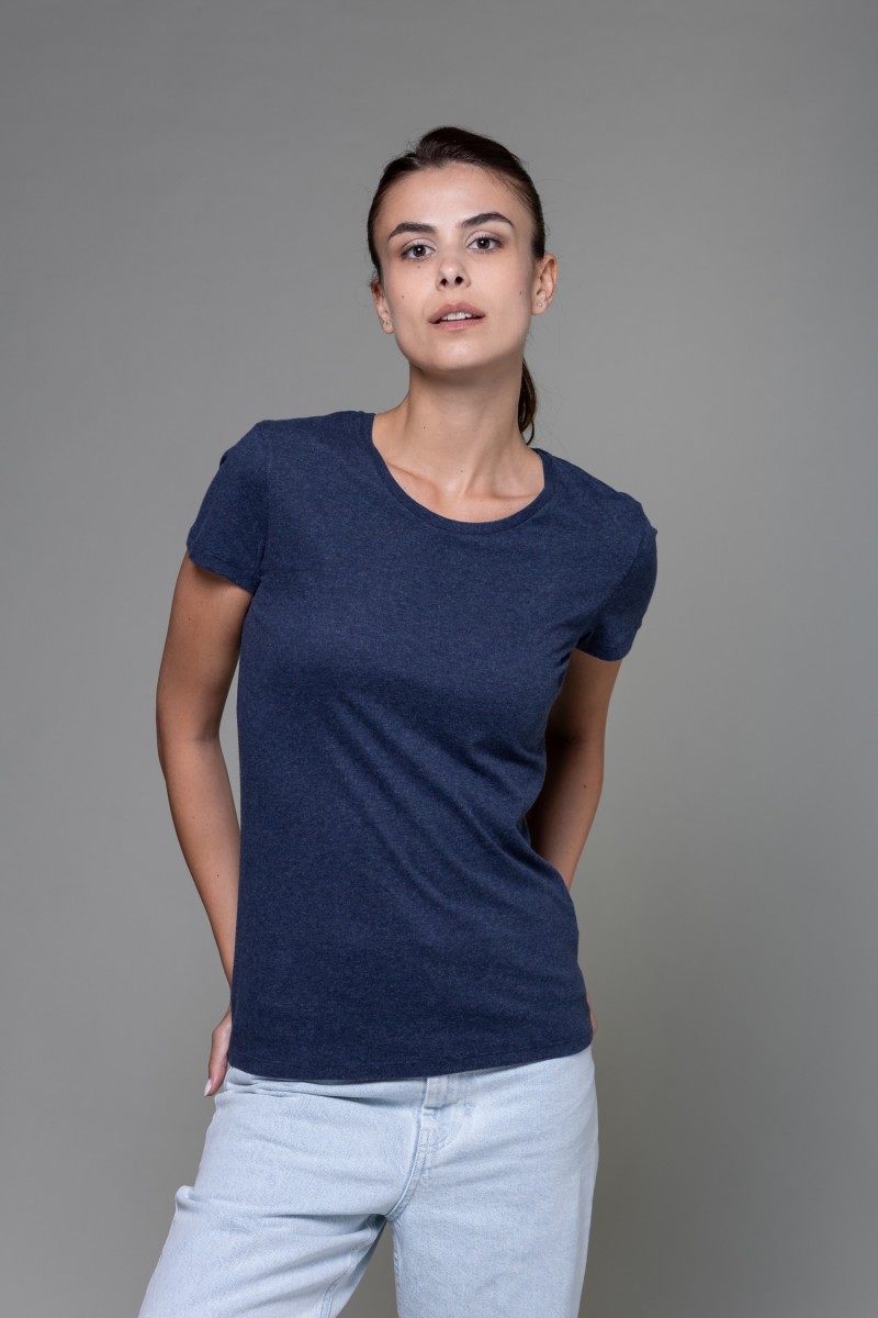Majestic Filatures | T-shirt basica bianca in Cotone Deluxe