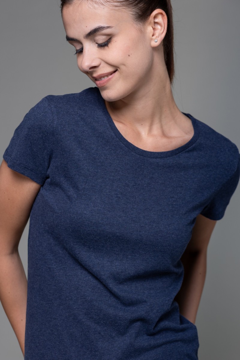 Majestic Filatures | T-shirt basica bianca in Cotone Deluxe