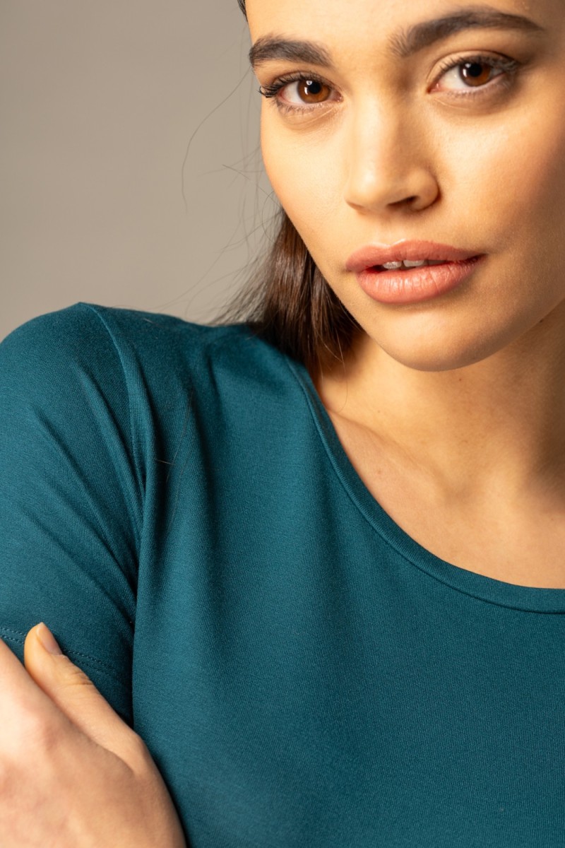 Majestic Filatures | T-shirt slim in viscosa