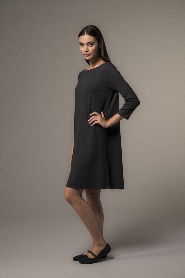 Majestic Filatures | Abito in viscosa felpata 2