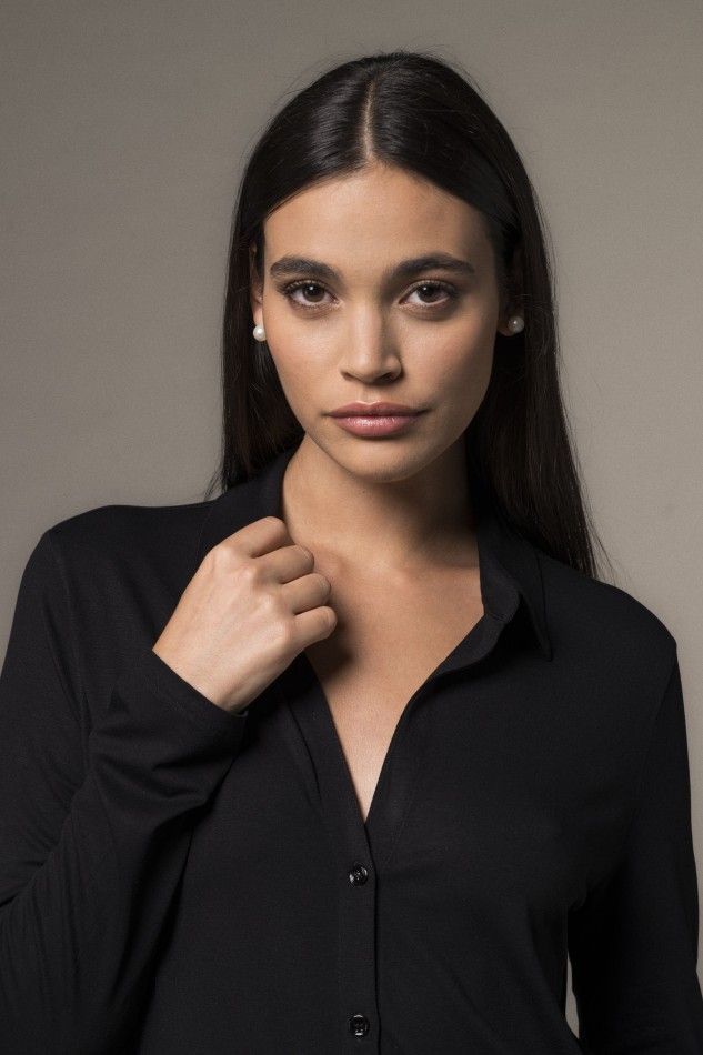 Majestic Filatures | Camicia a maniche lunghe in viscosa 2