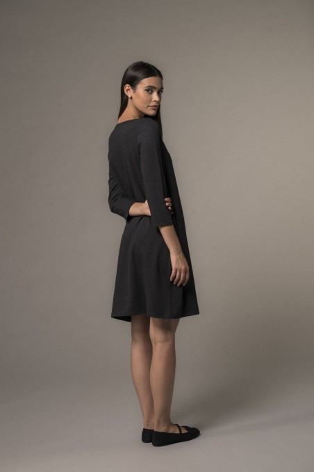 Majestic Filatures | Abito in viscosa felpata