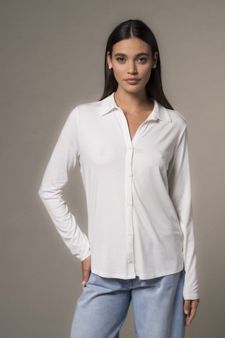 Majestic Filatures | Camicia a maniche lunghe in viscosa