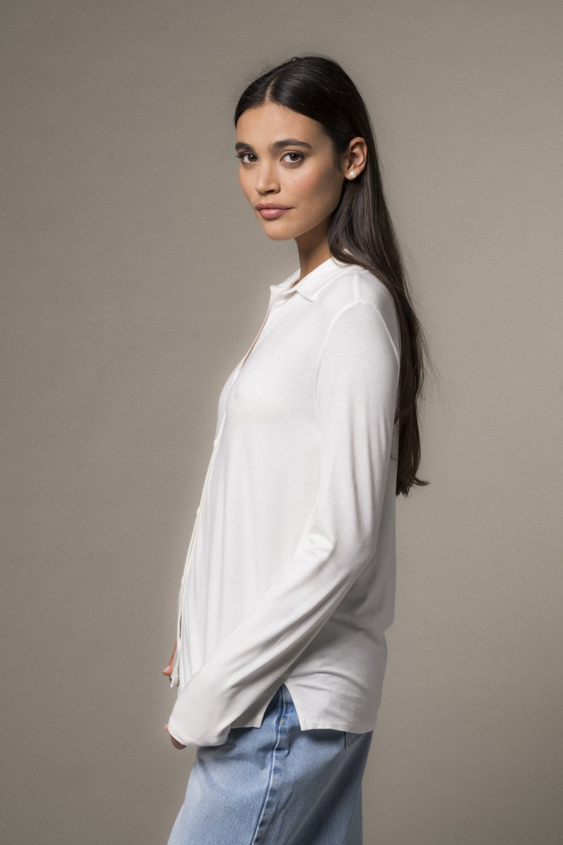 Majestic Filatures | Camicia a maniche lunghe in viscosa