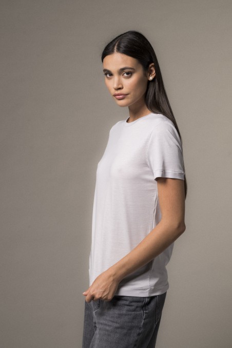 Majestic Filatures | T-Shirt girocollo manica corta in Lyocell