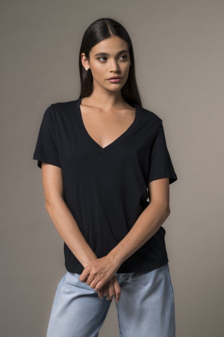 Majestic Filatures | T-Shirt scollo a V over