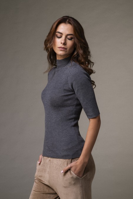 Majestic Filatures | Maglia dolcevita a costine