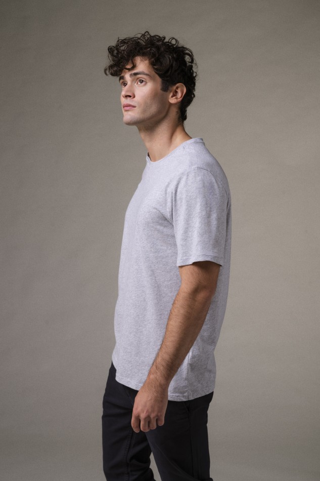 Majestic Filatures | T-shirt girocollo in Cotone Deluxe 2