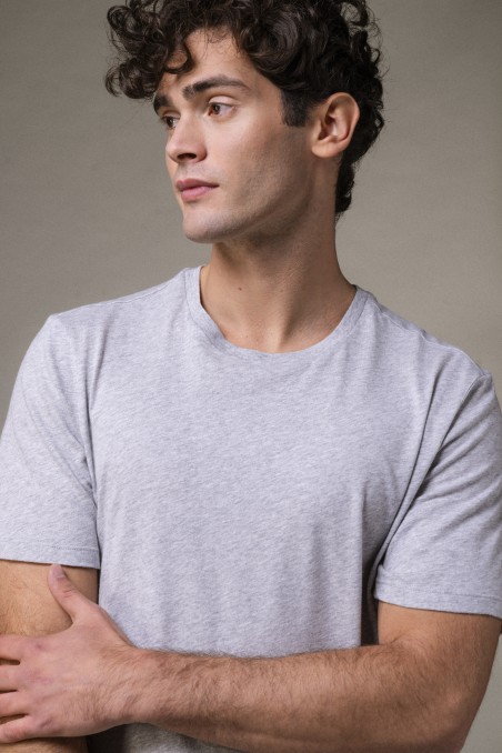 Majestic Filatures | T-shirt girocollo in Cotone Deluxe