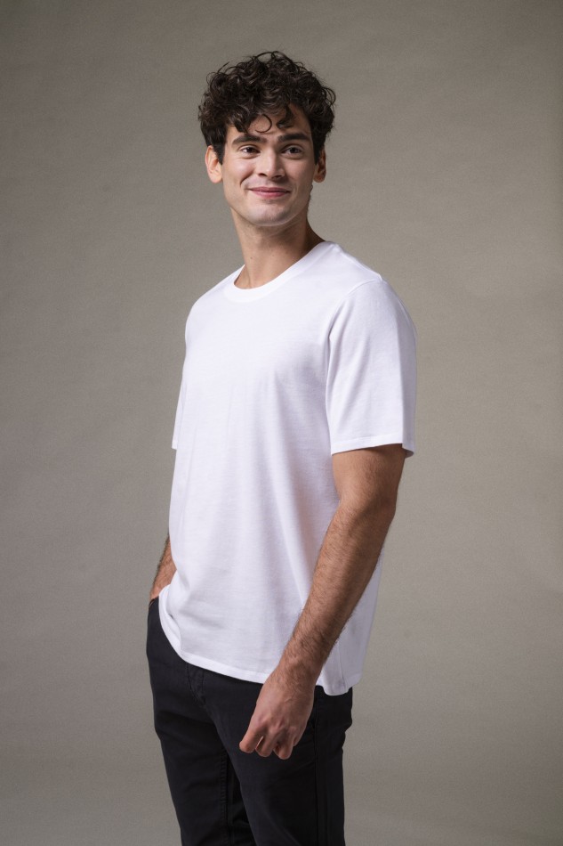 Majestic Filatures | T-shirt girocollo over in Cotone Deluxe 2