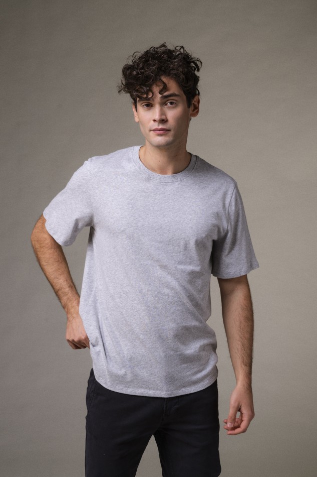 Majestic Filatures | T-shirt girocollo over in Cotone Deluxe 2