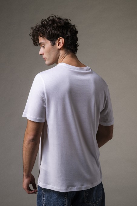 Majestic Filatures |T-shirt girocollo in Lyocell