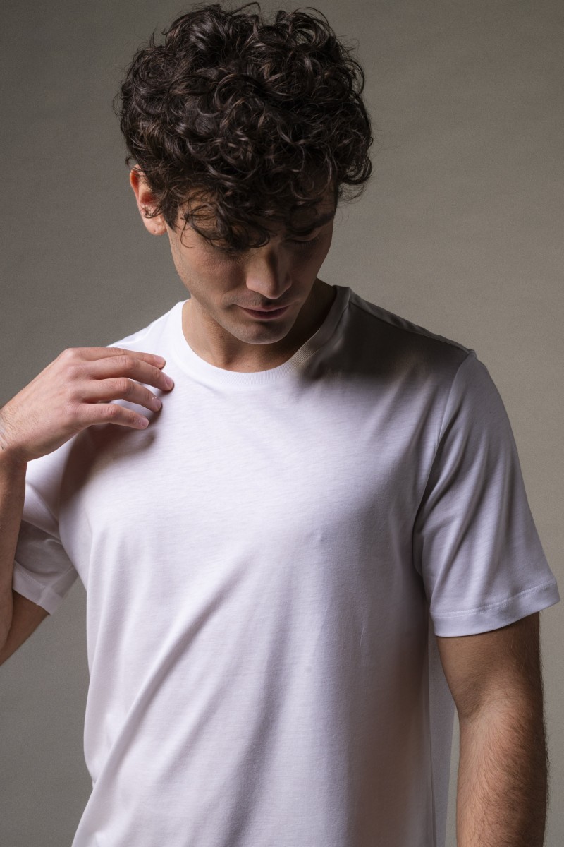 Majestic Filatures |T-shirt girocollo in Lyocell