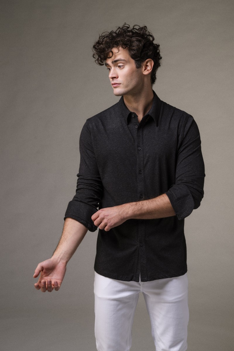 Majestic Filatures | Camicia in 100% cotone