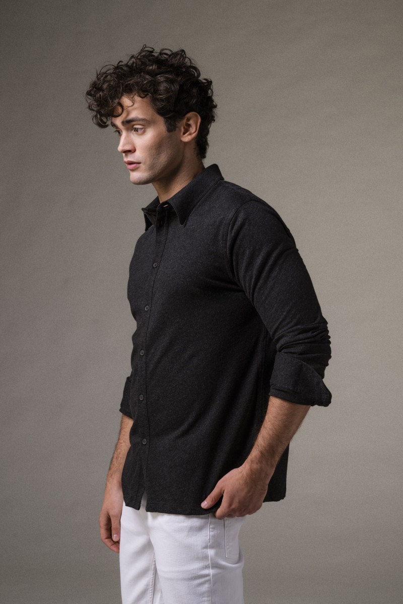 Majestic Filatures | Camicia in 100% cotone