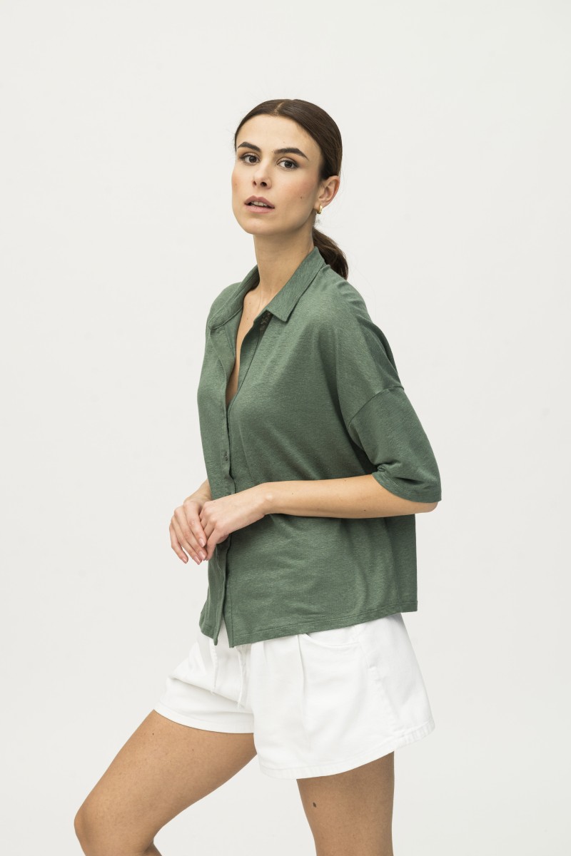 Majestic Filatures | Camicia in lino over