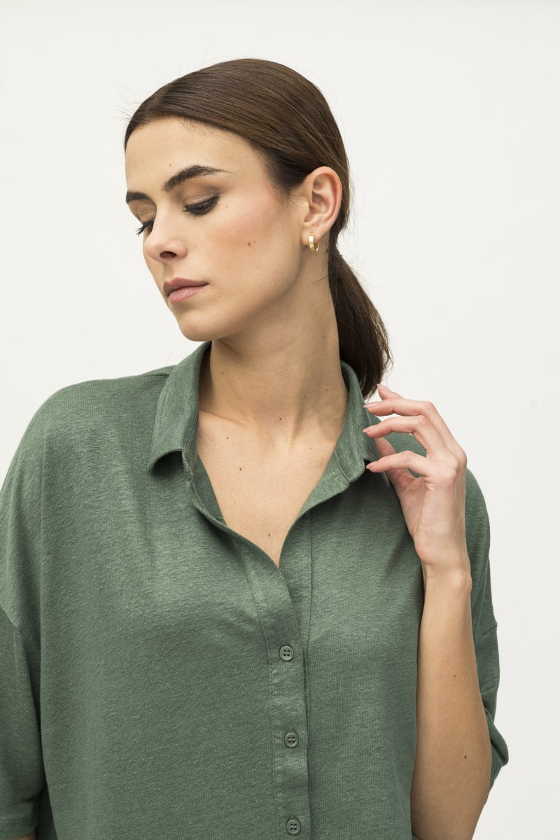 Majestic Filatures | Camicia in lino over