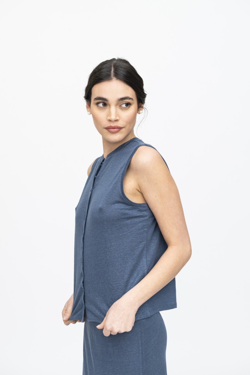 Majestic Filatures | Gilet in lino