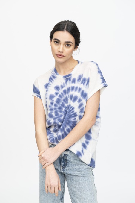 Majestic Filatures |T-shirt manica corta Tie Dye