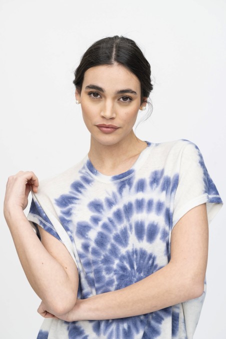 Majestic Filatures |T-shirt manica corta Tie Dye