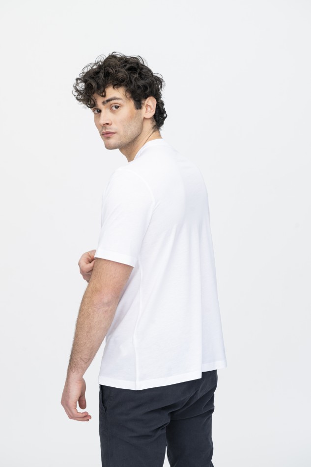 Majestic Filatures | T-shirt girocollo in Lyocell over 2