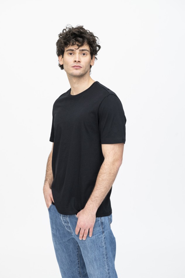Majestic Filatures | T-shirt in cotone biologico girocollo 2
