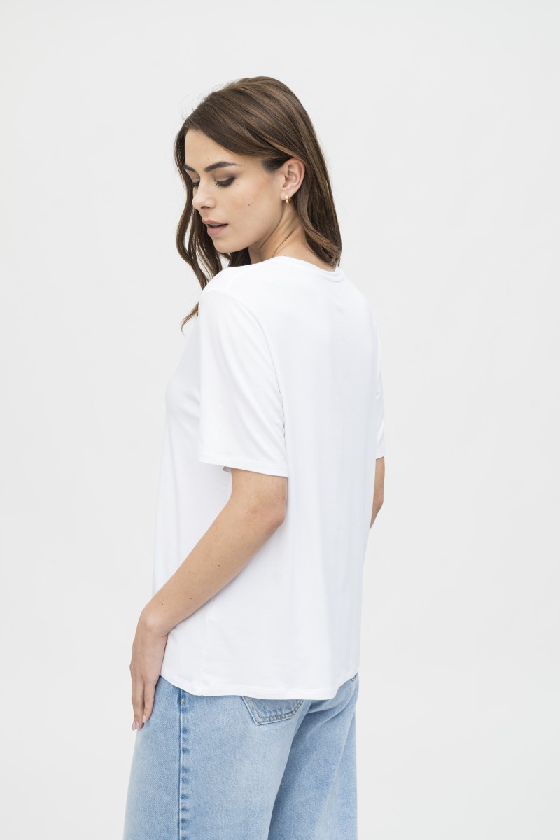 Majestic Filatures | T-shirt over in viscosa